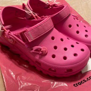 Post Malone Crocs pink size 9 Women Size